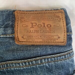 NEW Polo Ralph Lauren Dark Wash Blue Jeans Men’s Denim Sullivan Slim size 32 Y2K